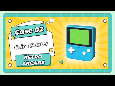RETRO Arcade Coins Hunter Game – Full Step-by-Step MakeCode Tutorial Case 02