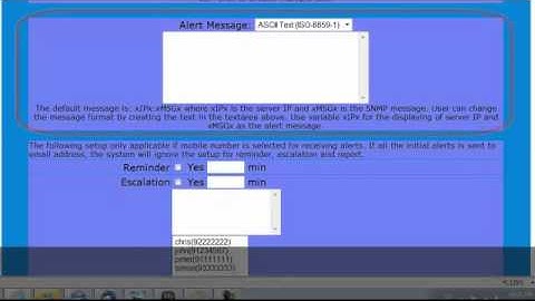 sendQuick Admin - SNMP Trap Filter