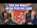 Theo von makes dr jordan peterson laugh