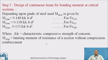 Analysis and Design of Multi Span Continuous RCC Beam
