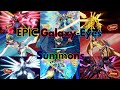 All epic summons of galaxyeyes monsters chant  animation celebrating tcg phhy