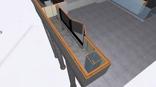 【スタスタ】stasta　建築施工図、BIMでモデリングする場合、詳細(LOD)をどの程度とするかカーテンウォール、ステンレスサッシ、エレベーター三方枠で比較　点群・メッシュ⇒BIM