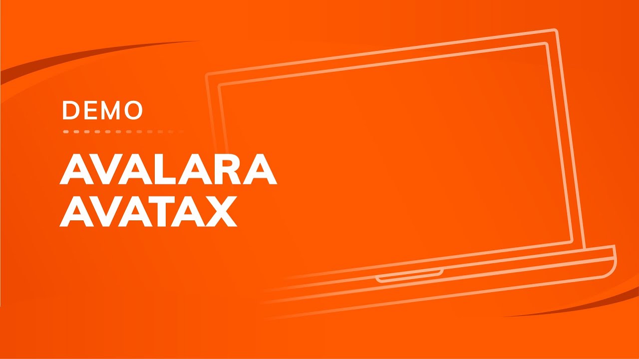 Avalara AvaTax Demo