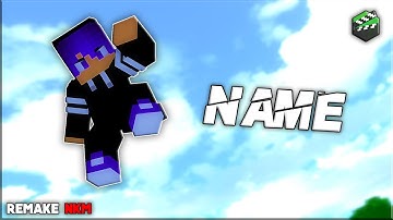 #7 Intro Minecraft Template [Mine-Imator] | My best :D