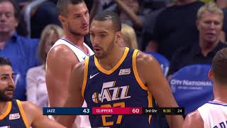 Rudy Gobert Full Game Highlight VS Los Angeles Clippers (12Points,7Rebounds,3Blocks)