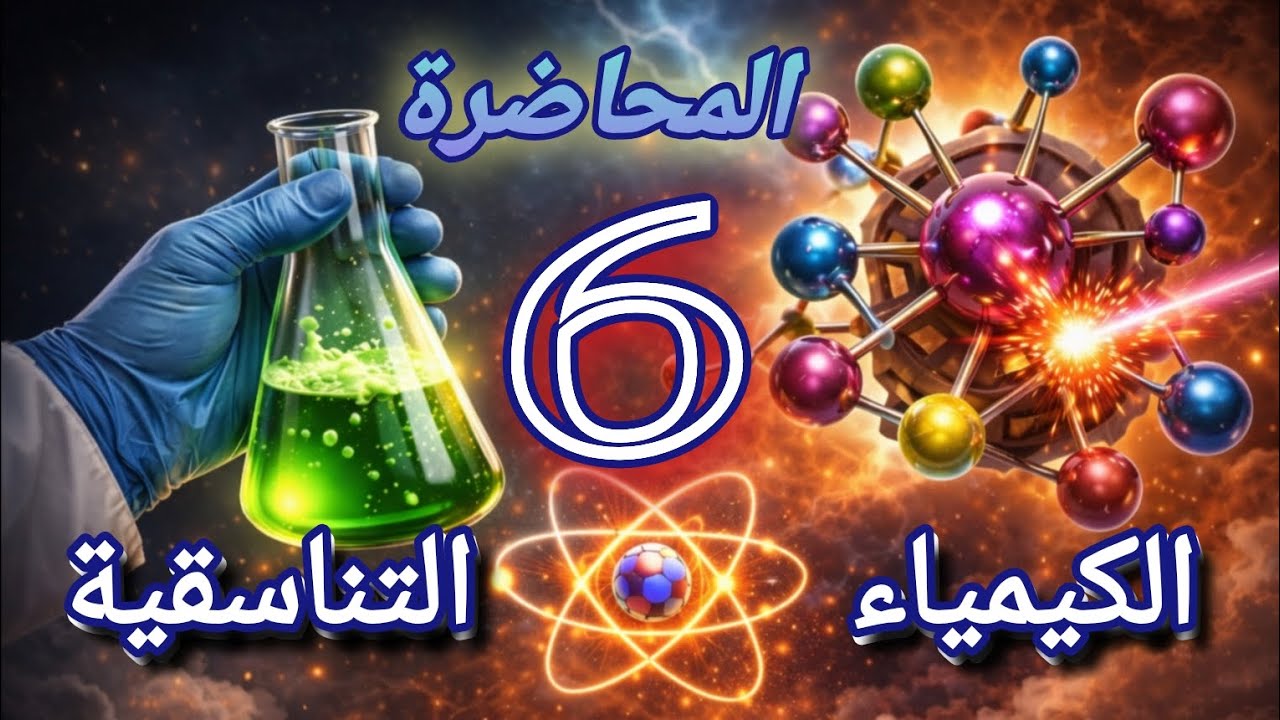 السادس علمي| الفصل الخامس الكيمياء التناسقية|2026/2025 @ المحاضرة 6