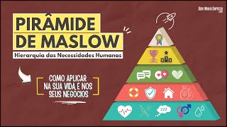 PIRÂMIDE DE MASLOW (Hierarquia das Necessidades Humanas) - Prático e Resumido