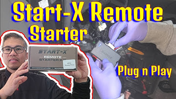 How to install Start-X Remote Starter | Plug N Play Installation