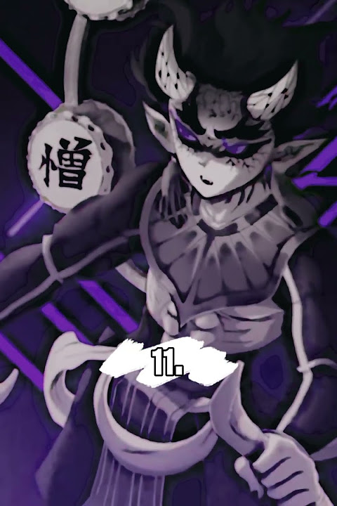 Strongest 24 Characters in 'Demon Slayer' Edit [After Dark] 👺🗡️!!