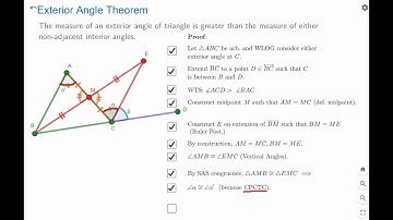 Exterior Angle Theorem