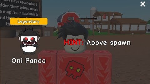 How to find Oni Panda - Find The Pandas