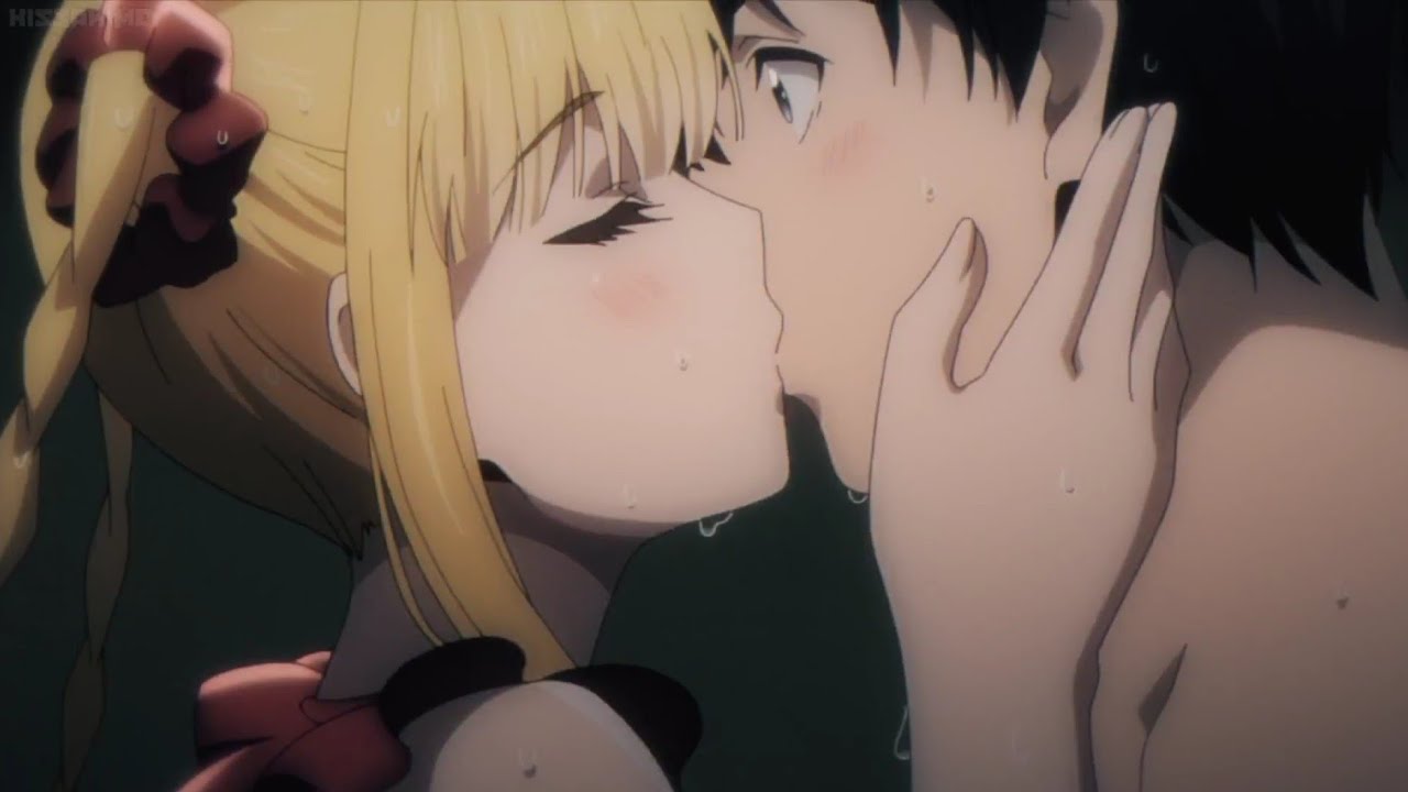 Shuka & Kaname's First Kiss | Darwin's Game Episode 6 Scene - YouTube