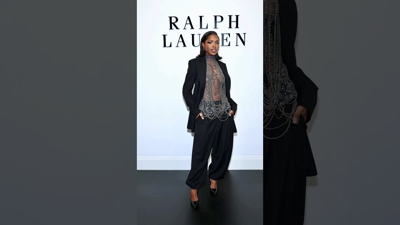 Ryan Destiny Chić Risqué Slay @ The Ralph Lauren NYFW Show 