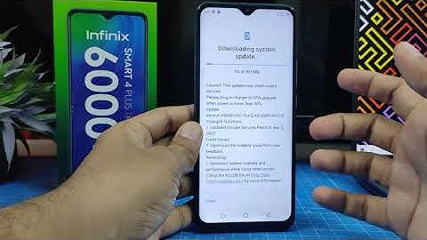 How to system Update Infinix smart 4 plus