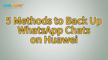 How to Back Up Whatsapp Chats on Huawei? [5 Proven Ways]