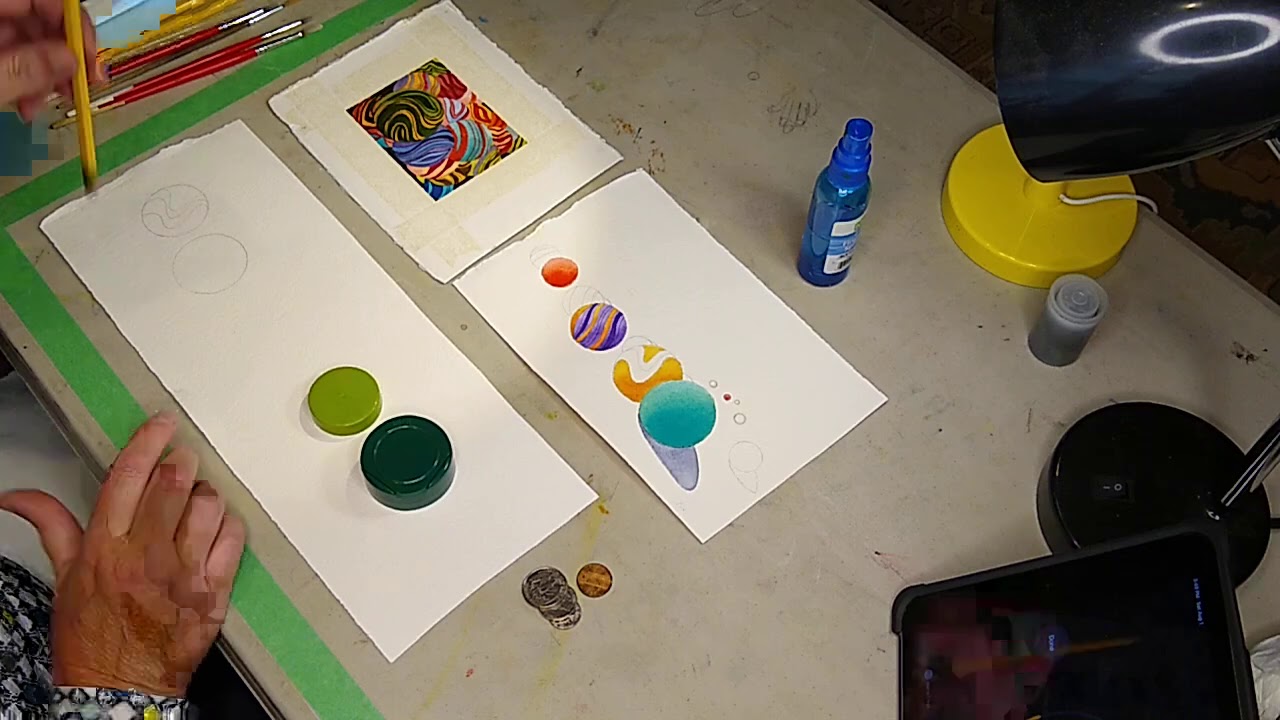 Watercolor Marbles Lesson 1 How To Draw Marbles YouTube