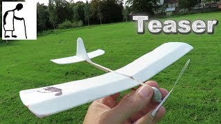 Styrofoam Plate Rubber Band Aircraft TEASER