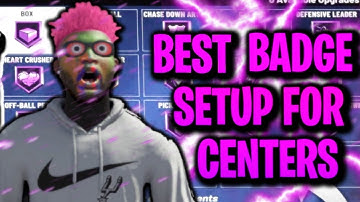 *NEW* BEST BADGE SETUP FOR CENTERS in NBA 2K21! BEST PAINT BEAST BADGES! COMP STAGE TIPS & TRICKS