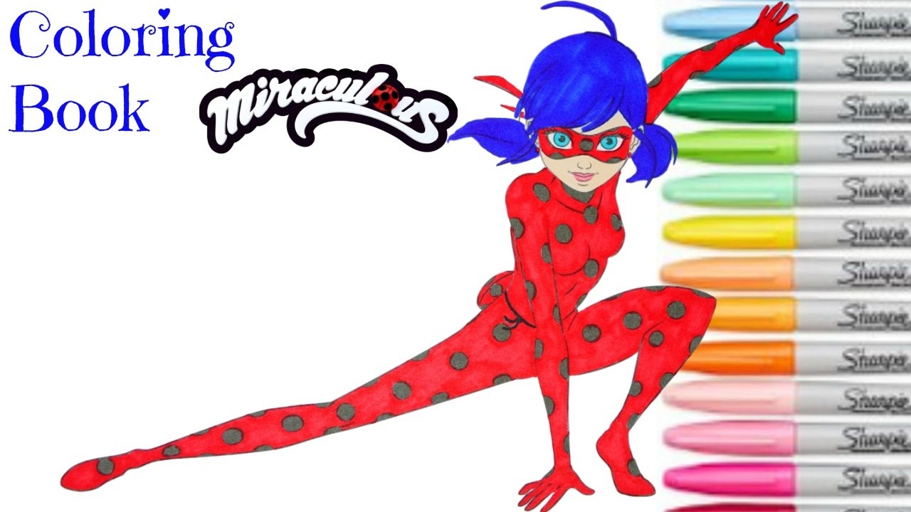 Disney Coloring Book Miraculous Ladybug and Cat Noir ...