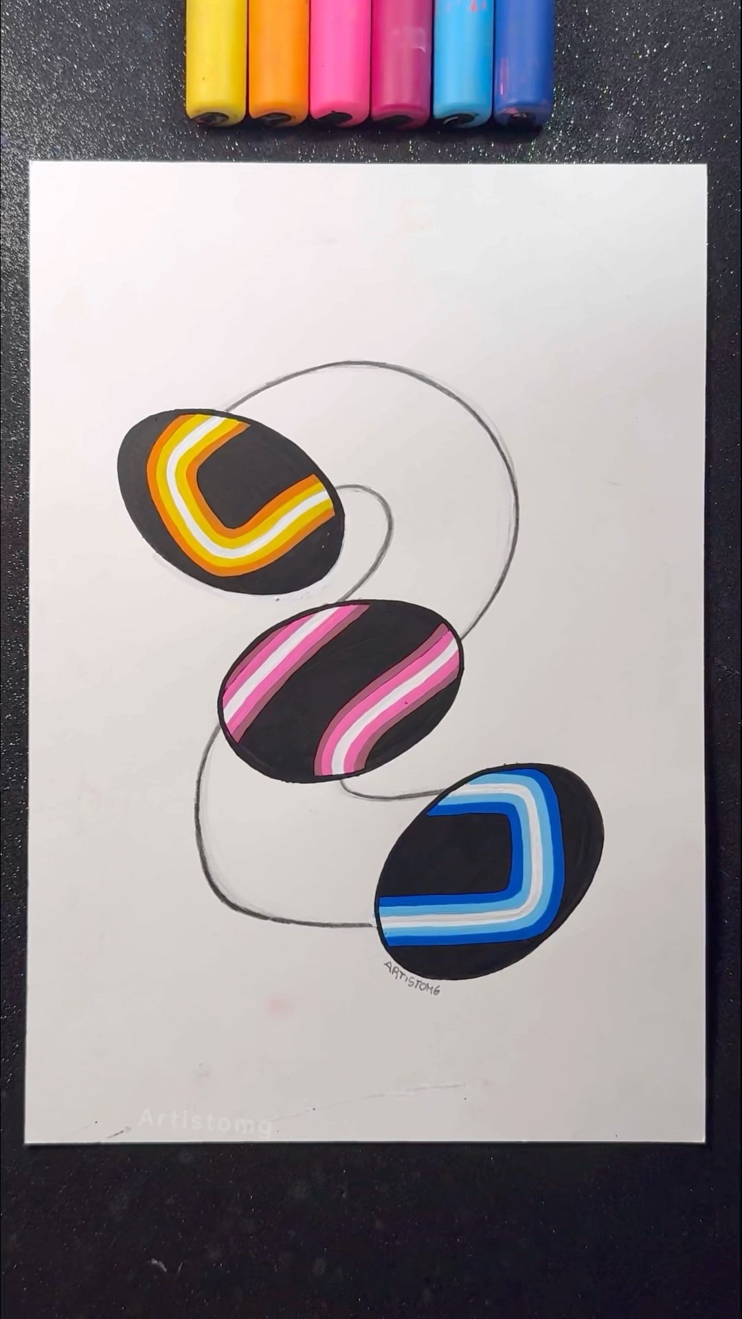“2” with Neon Lights! ?✨? || What Number Should be Next?! ? #artistomg