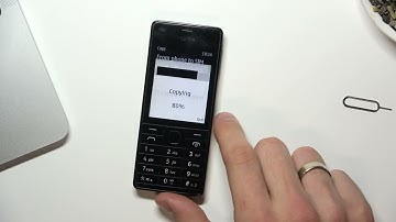 How to Copy Contacts from SIM Card to Nokia 515 Internal Storage?