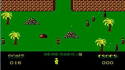 Commando - TV Computer VIDEOTON - MAMEUI64 v0.200 emulator