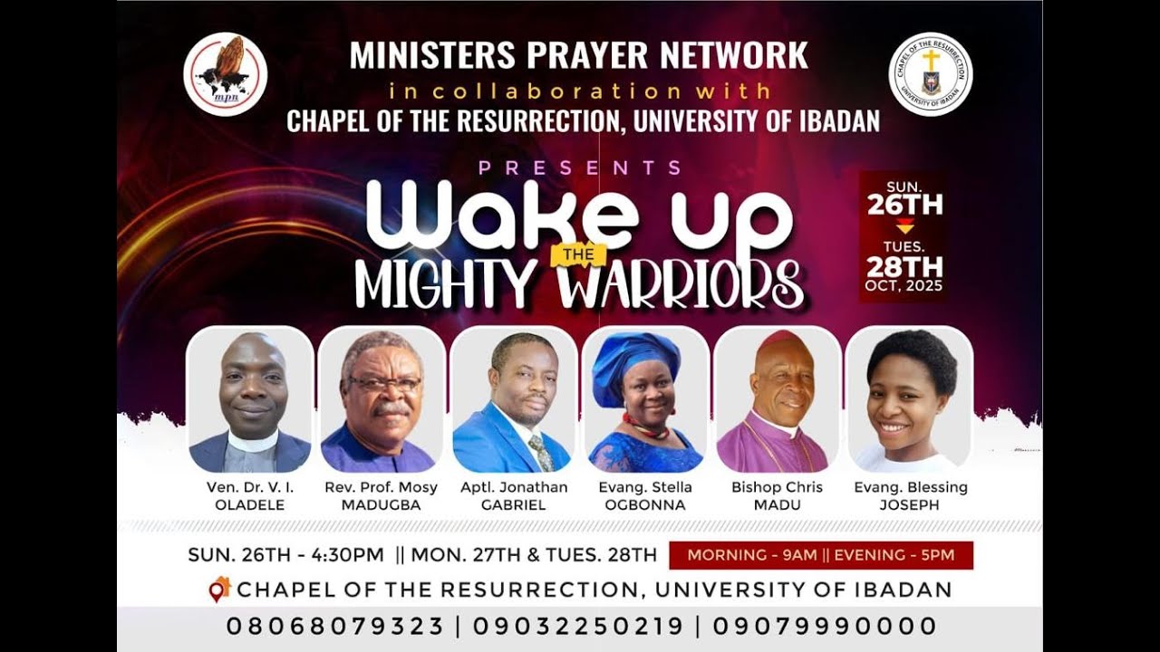 WAKE UP THE MIGHTY WARRIORS || 26/10/2025 - YouTube
