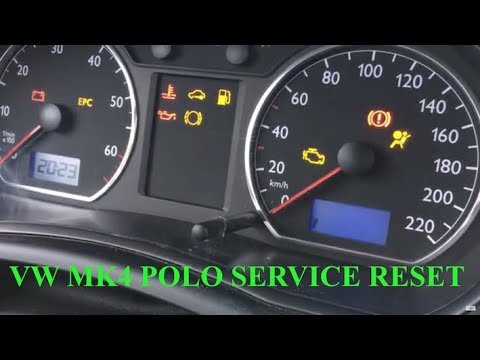 Vw Polo Mk4 Service Reset - Polo 9N Service Zurücksetzen - Vw Polo Service Insp Reset - Youtube