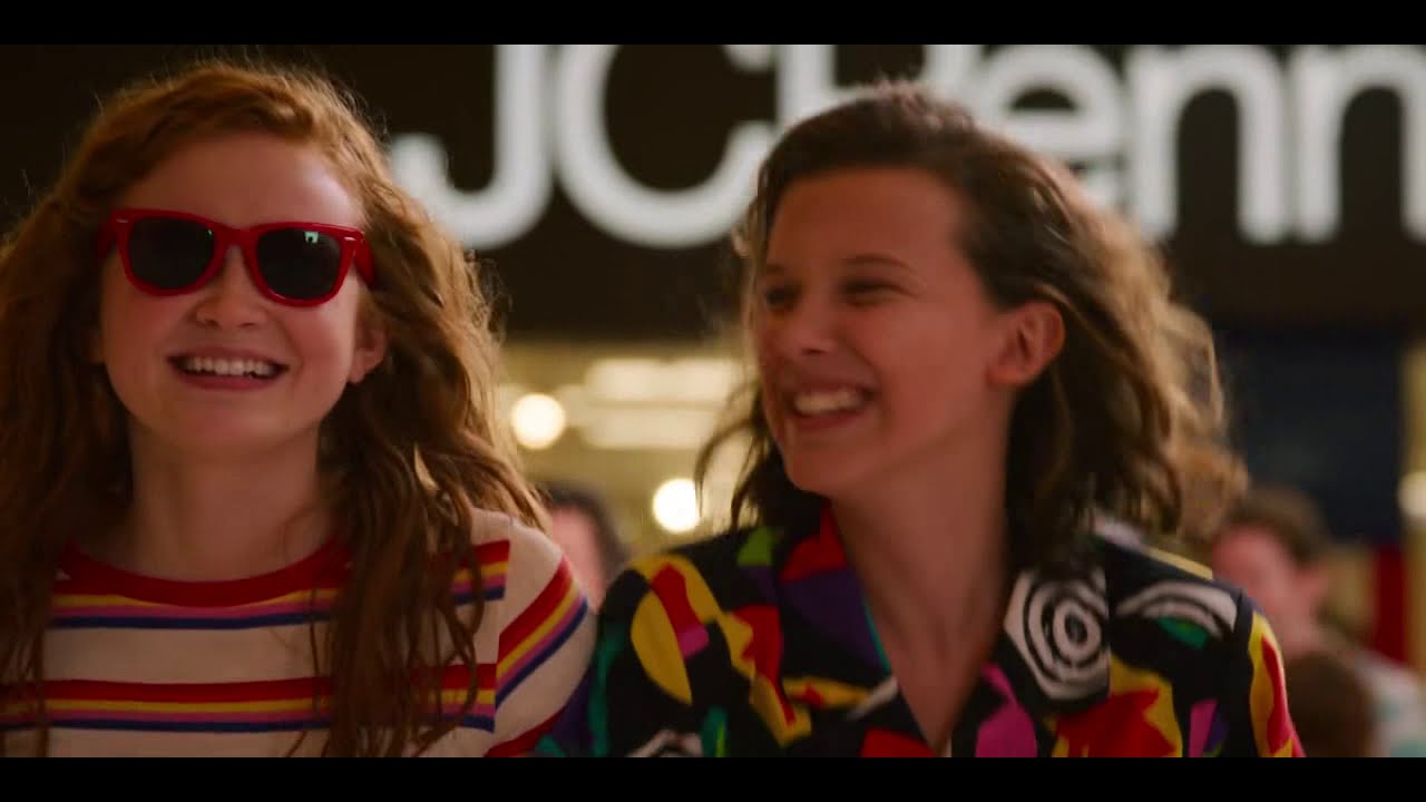 Material Girl Scene Stranger Things 3 YouTube
