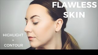 Flawless Skin Highlight + Contour Routine | Stephanie Ashcroft