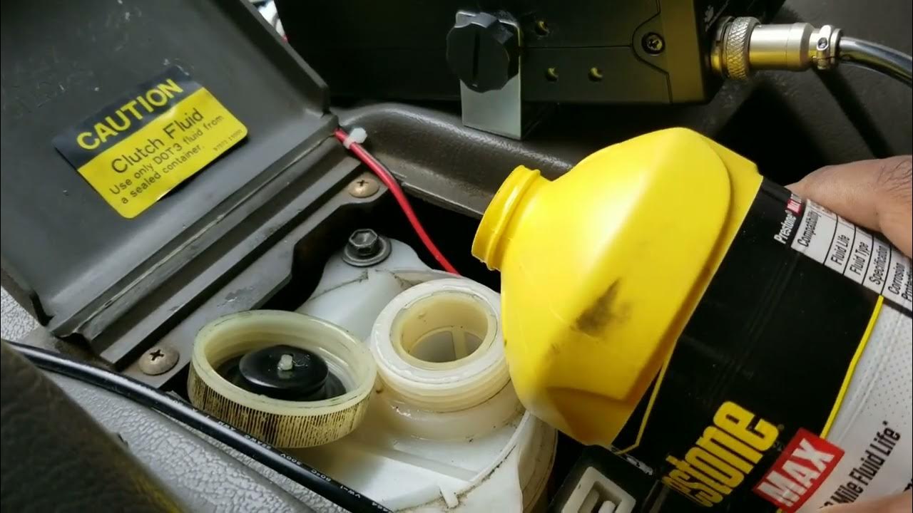 How to bleed hydraulic brake/clutch systems with Brake Fluid Exchanger YouTube