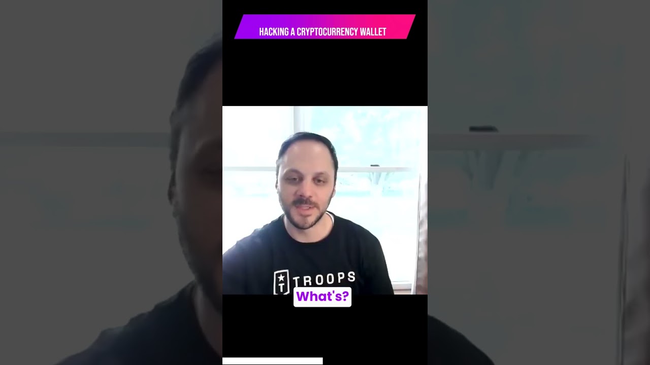 hacking a cryptocurrency wallet