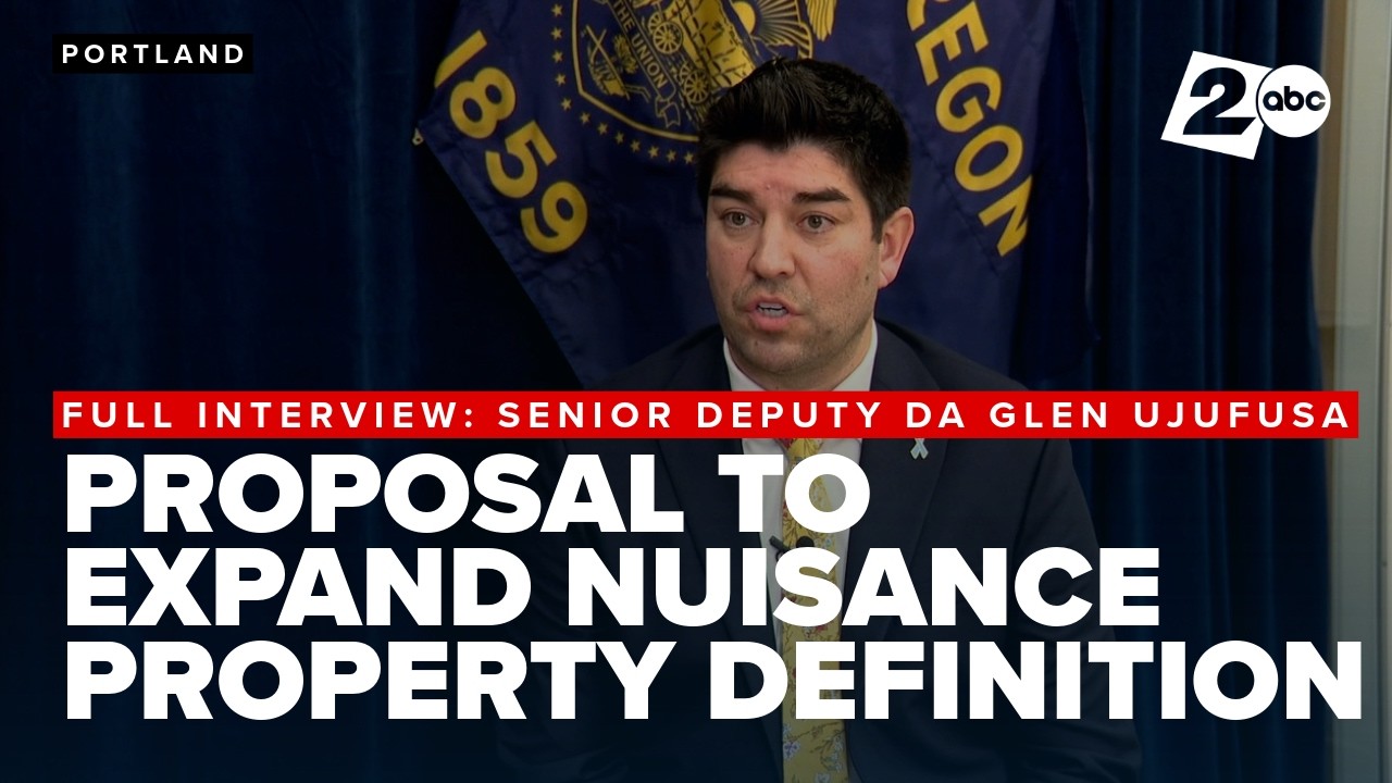 FULL INTERVIEW: Multnomah County Senior Deputy DA Glen Ujufusa on nuisance property proposal