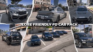 Lore Friendly Police Vehicle Pack Fivem - Gta5 - 3 Colors