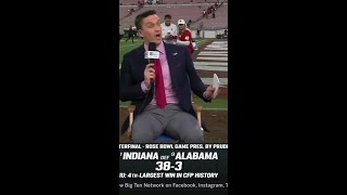 Coaching Masterclass By Curt Cignetti In Rose Bowl Indiana Football