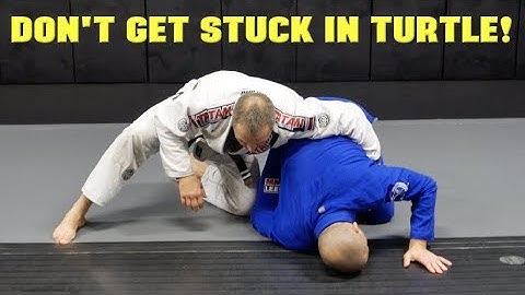 Rolling Escape From Turtle Position: BJJ Turtle Escape