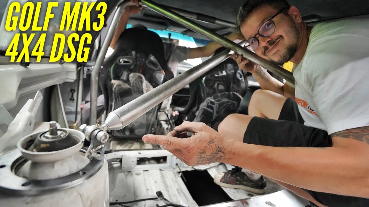 ME SUPEREI 😱 FIZ A ROLLCAGE MAIS GRINGA QUE O YT JÁ VIU ! + atualizacoes mk3 dsg