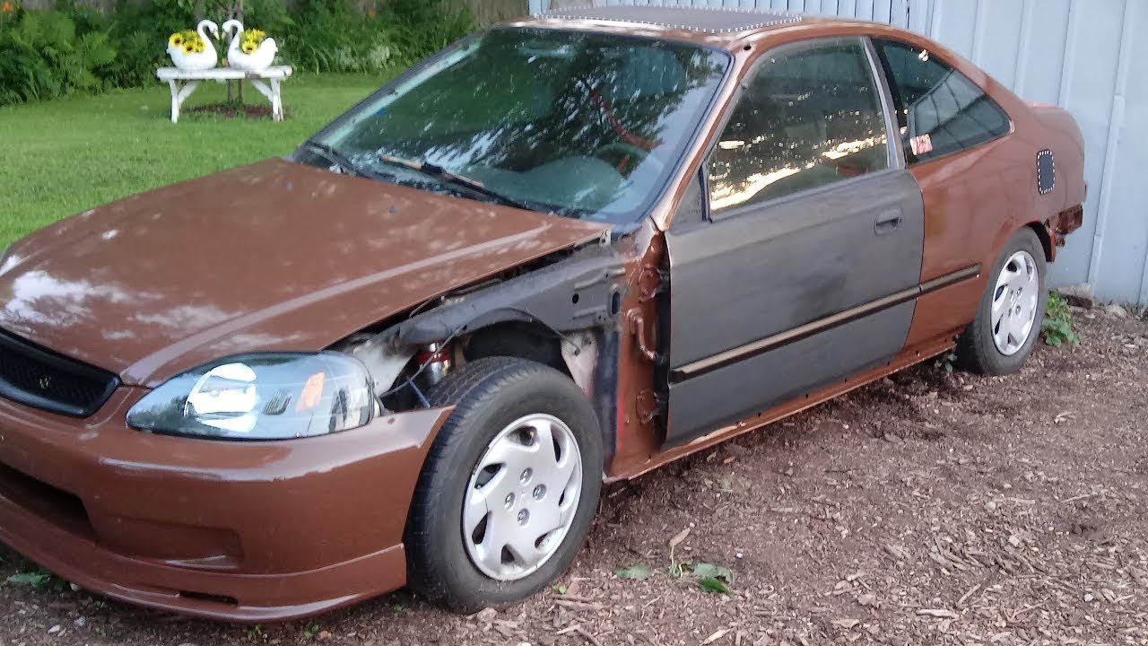 Paintinf my freinds Honda Civic with rust oleum turbo cans😇 #fypシ #ru, turbo can spray paint after