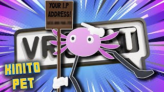 KINITO PET HACKS DOXES AND EXPOSES EVERYONE IN VRCHAT!  - Funny Moments screenshot 5