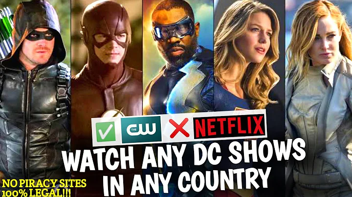 How to Watch CW Shows Outside of America! - Watch the Flash, Supergirl, Arrow for free!