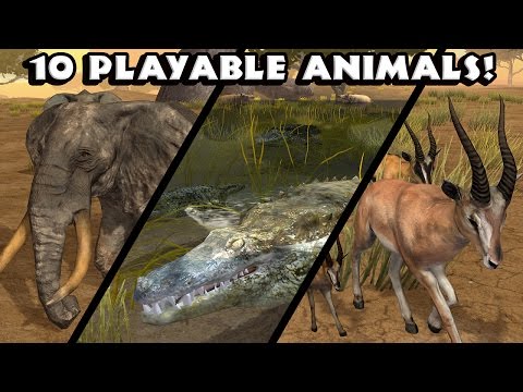 Ultimate Savanna Simulator - 10 Playable Animals - Android/iOS - Gameplay Part 13