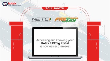 Manage #KotakFASTag easily with Kotak FASTag portal