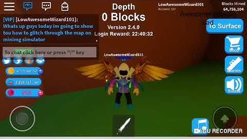 HOW TO GLITCH THROUGH MINING SIMULATOR MAP!!