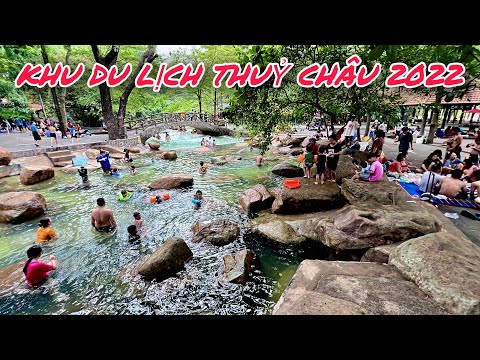 KHU DU LỊCH THỦY CHÂU 2022 Thác Nước Dòng Suối Đẹp Thoáng Mát Rất Đông Du Khách | Khương Nhựt Minh