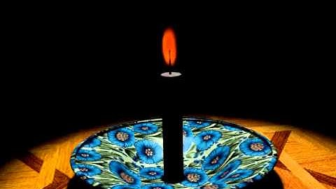 Making of Candle in 3ds Max
