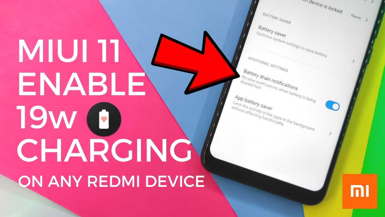 Enable 19W Fast Charging On Any Xiaomi Device | Miui Fast Charging Tricks