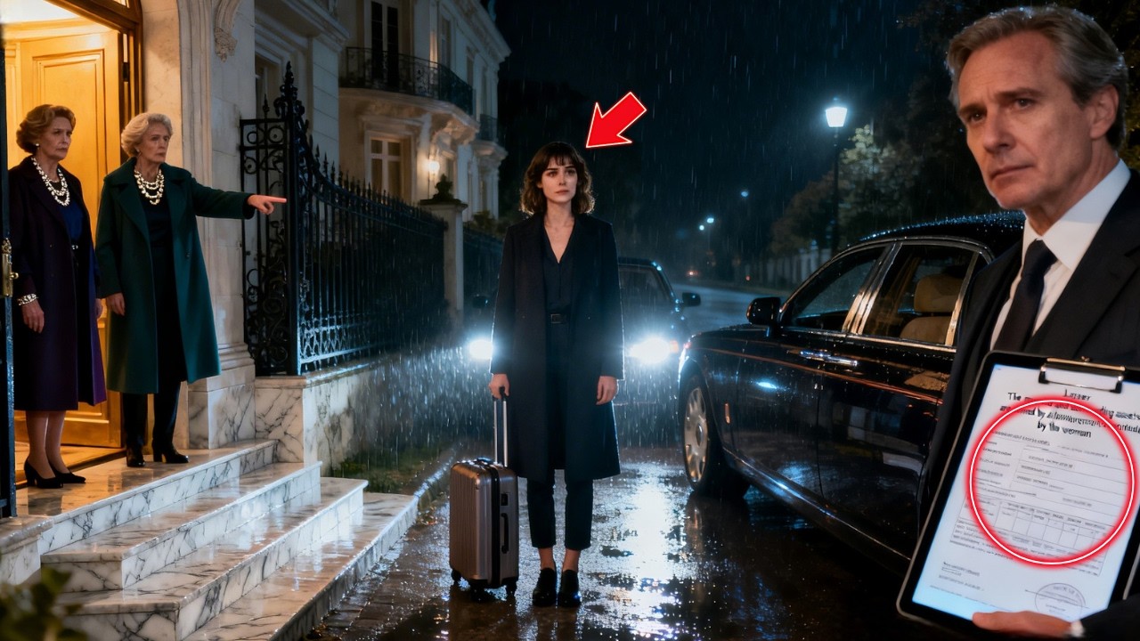 Thrown Out By Her In-Laws At Night — Unaware She Was The True Owner Of Everything