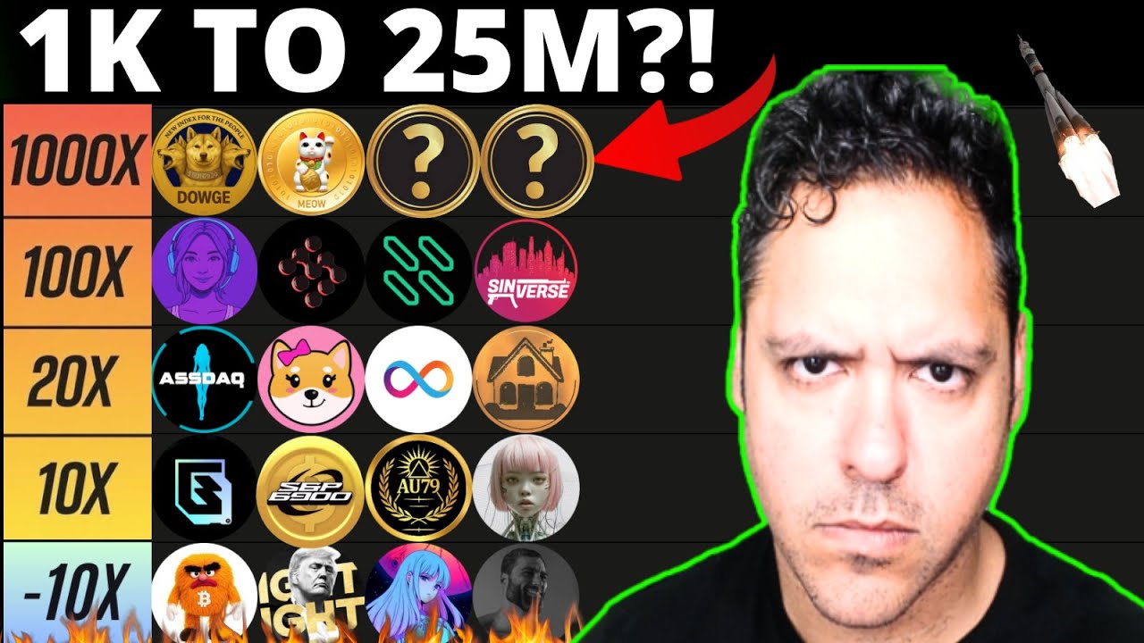 🚀Top 20 UNDERVALUED Meme & AI Coins About to EXPLODE In Sept 2025?! (TIER LIST)