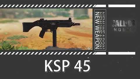 Call of Duty®: Mobile - New SMG KSP 45