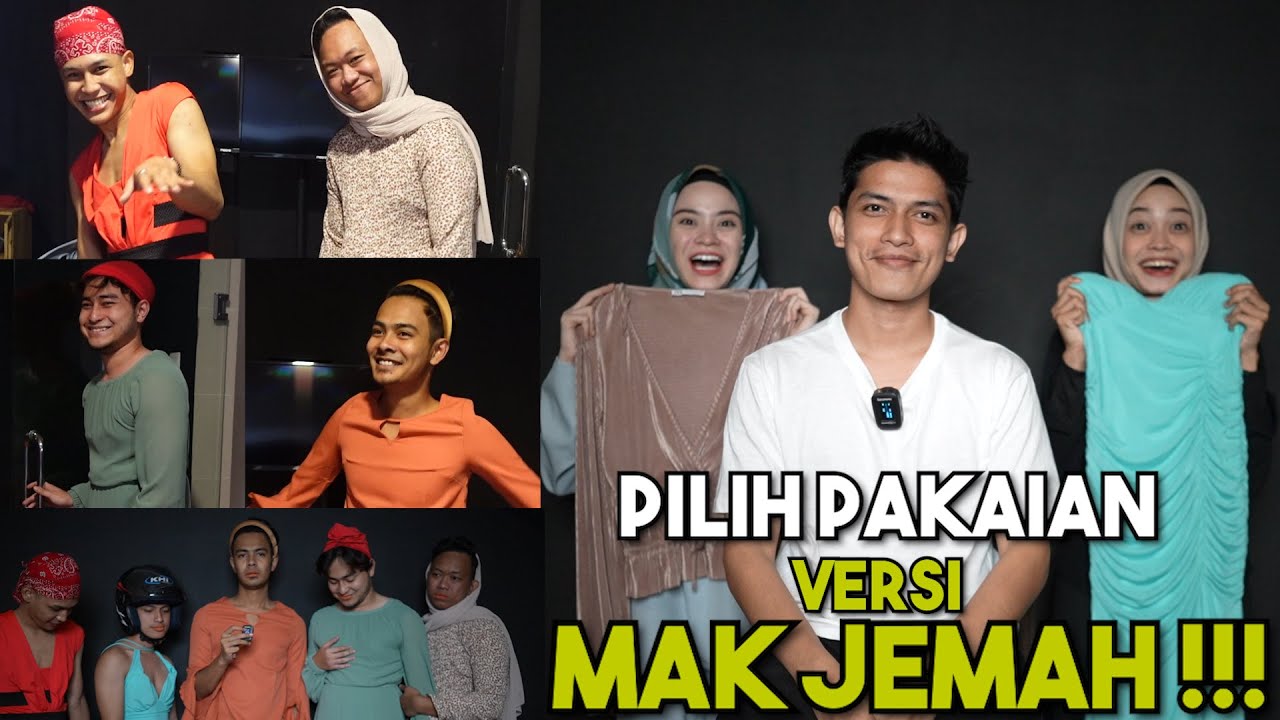 BOY MAR4H SEMUA SEBAB GELAK JADI MAKCIK !!! PILIH PAKAIAN ANDA ...